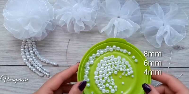 Бант з органзи своїми руками — майстер класи для початківців Бант з органзи своїми руками — майстер класи для початківців