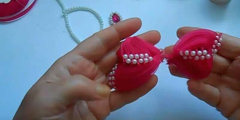 Бант з органзи своїми руками — майстер класи для початківців Бант з органзи своїми руками — майстер класи для початківців