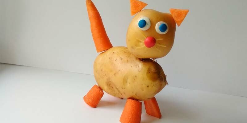 Вироби з овочів та фруктів своїми руками для дитячого саду і виставки