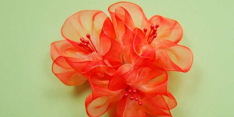 Бант з органзи своїми руками — майстер класи для початківців Бант з органзи своїми руками — майстер класи для початківців