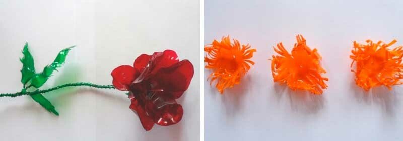 Квіти з пластикових пляшок покроково для початківців — майстер класи для саду та городу