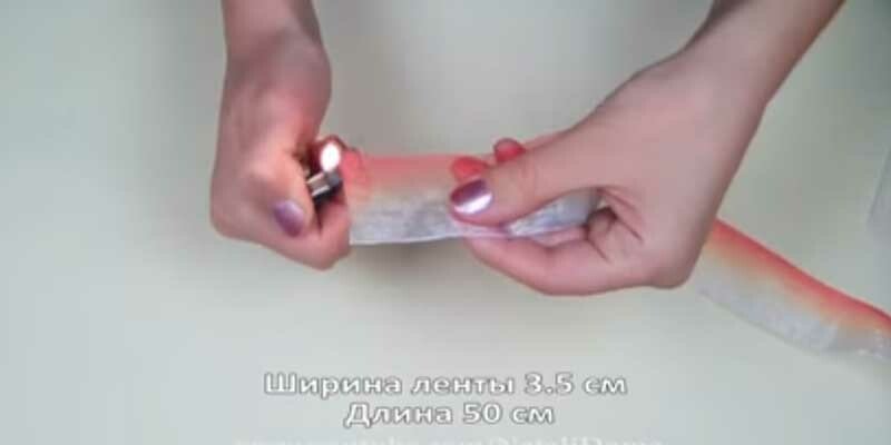 Бант з органзи своїми руками — майстер класи для початківців Бант з органзи своїми руками — майстер класи для початківців