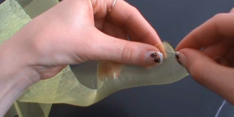 Бант з органзи своїми руками — майстер класи для початківців Бант з органзи своїми руками — майстер класи для початківців