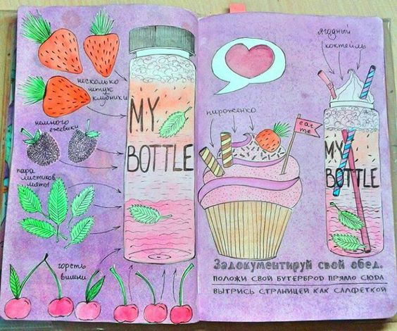 Цікаві ідеї для створення особистого щоденника (51 фото) Цікаві ідеї для створення особистого щоденника (51 фото)