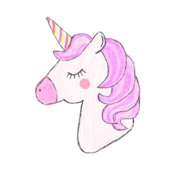 Закладка єдиноріг з паперу шаблони, роздруківки і схема орігамі Закладка єдиноріг з паперу шаблони, роздруківки і схема орігамі