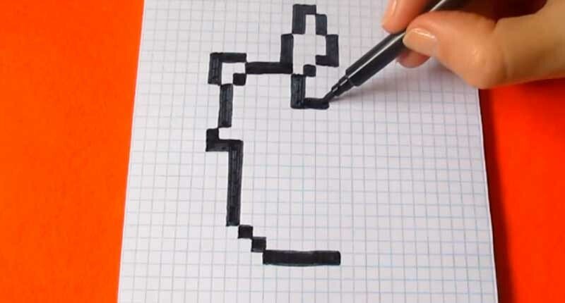 Як намалювати няшного єдинорога легко і просто Як намалювати няшного єдинорога легко і просто