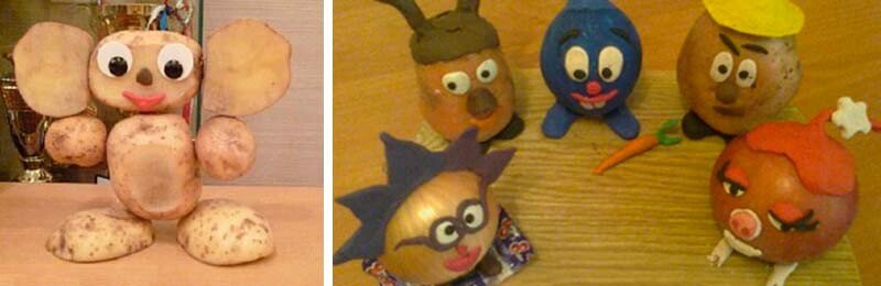 Вироби з овочів та фруктів своїми руками для дитячого саду і виставки Вироби з овочів та фруктів своїми руками для дитячого саду і виставки