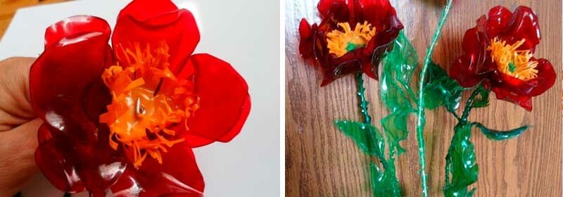 Квіти з пластикових пляшок покроково для початківців — майстер класи для саду та городу