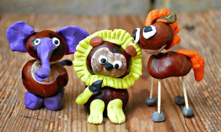 Осінні вироби з шишок своїми руками для школи та дитячого садка Осінні вироби з шишок своїми руками для школи та дитячого садка