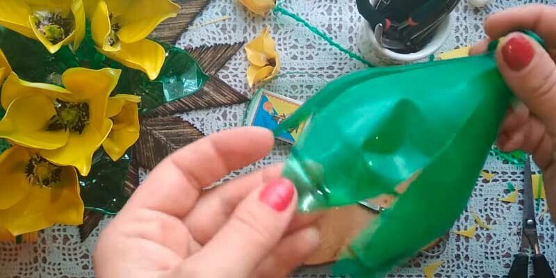 Квіти з пластикових пляшок покроково для початківців — майстер класи для саду та городу