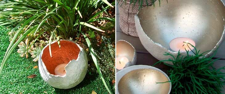 Всі новинки виробів для саду з цементу своїми руками — садовий декор та прикраси