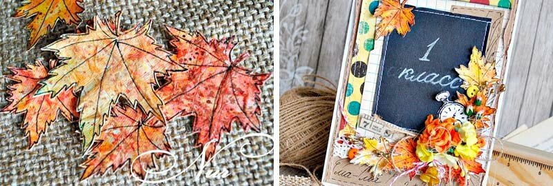 Осіннє листя з паперу: шаблони та трафарети для вирізання Осіннє листя з паперу: шаблони та трафарети для вирізання