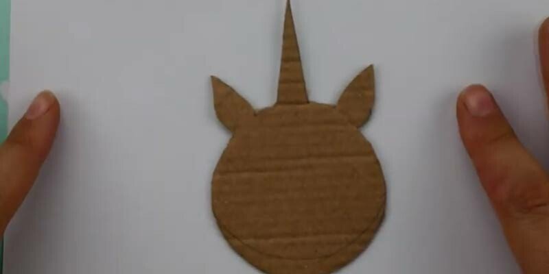 Закладка єдиноріг з паперу шаблони, роздруківки і схема орігамі Закладка єдиноріг з паперу шаблони, роздруківки і схема орігамі