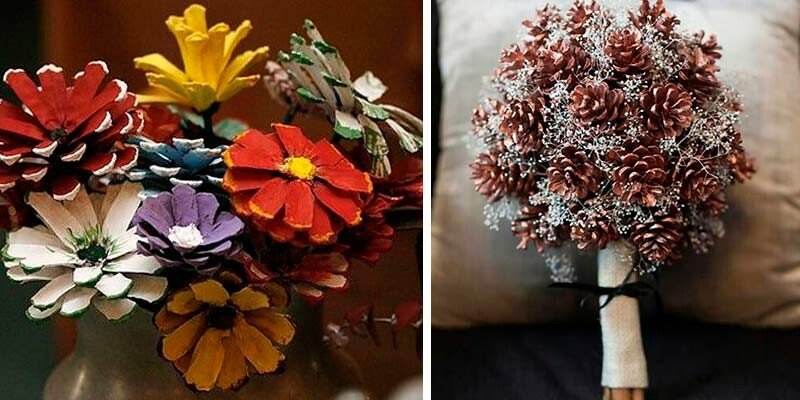 Осінні вироби з шишок своїми руками для школи та дитячого садка Осінні вироби з шишок своїми руками для школи та дитячого садка