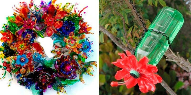 Квіти з пластикових пляшок покроково для початківців — майстер класи для саду та городу