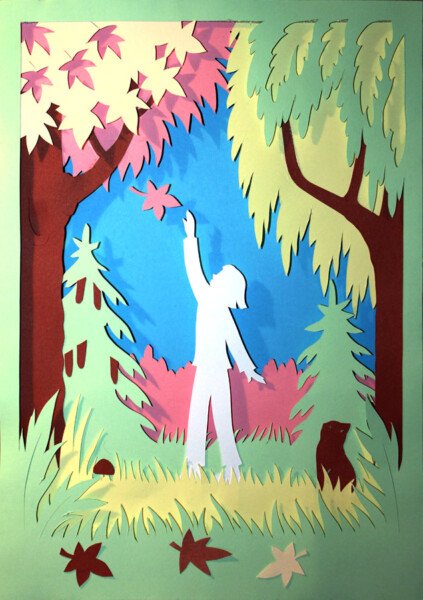 Осіннє листя з паперу: шаблони та трафарети для вирізання Осіннє листя з паперу: шаблони та трафарети для вирізання