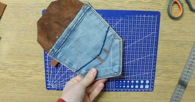 Пенал з джинсової тканини (джинсів) своїми руками: 8 майстер класів