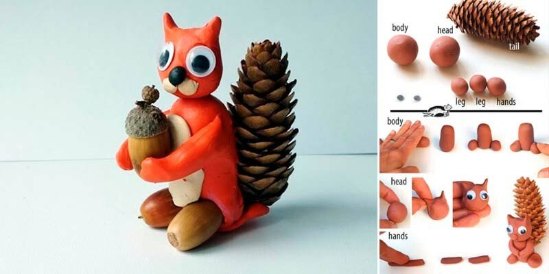 Осінні вироби з шишок своїми руками для школи та дитячого садка Осінні вироби з шишок своїми руками для школи та дитячого садка