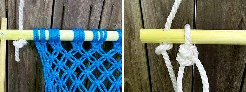 Плетений Гамак своїми руками — покрокова інструкція в техніці макраме Плетений Гамак своїми руками — покрокова інструкція в техніці макраме