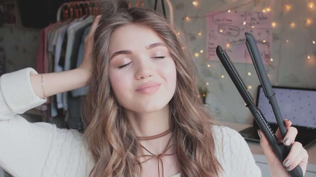 Легкі хвилі за допомогою праски Легкі хвилі за допомогою праски