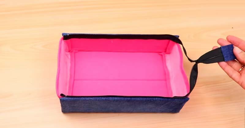 Пенал з джинсової тканини (джинсів) своїми руками: 8 майстер класів