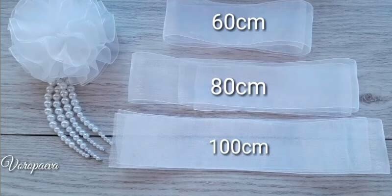 Бант з органзи своїми руками — майстер класи для початківців Бант з органзи своїми руками — майстер класи для початківців