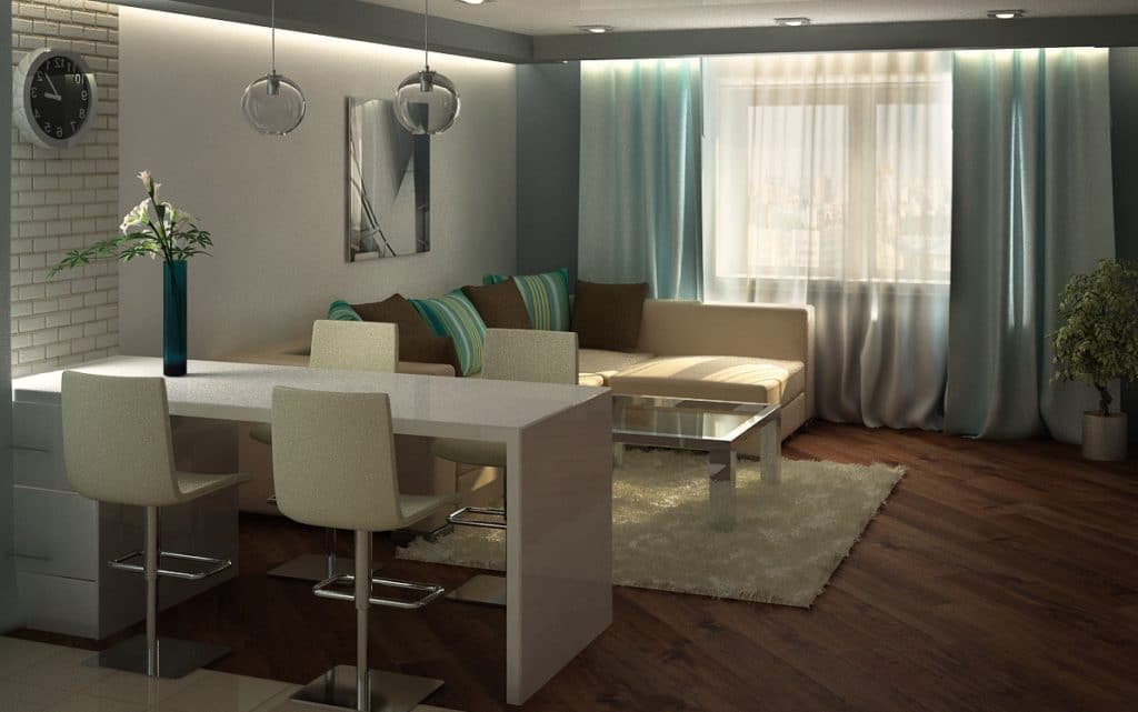 Ідеї дизайну інтерєру для маленької квартири (51 фото) Ідеї дизайну інтерєру для маленької квартири (51 фото)