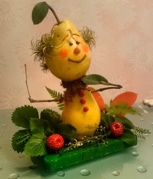 Вироби з овочів та фруктів своїми руками для дитячого саду і виставки Вироби з овочів та фруктів своїми руками для дитячого саду і виставки