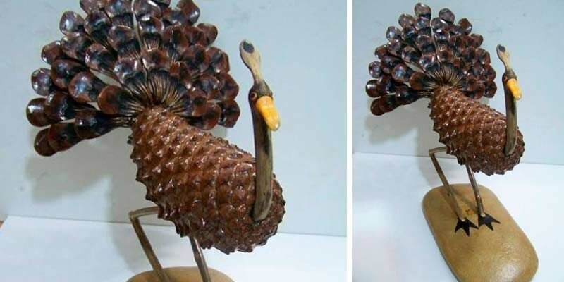Осінні вироби з шишок своїми руками для школи та дитячого садка Осінні вироби з шишок своїми руками для школи та дитячого садка