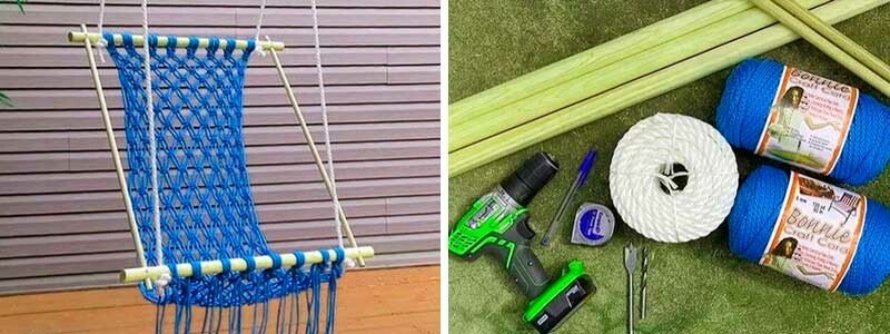 Плетений Гамак своїми руками — покрокова інструкція в техніці макраме Плетений Гамак своїми руками — покрокова інструкція в техніці макраме