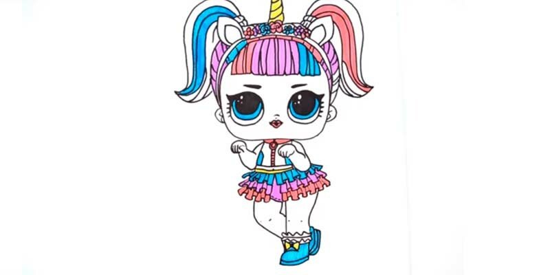 Як намалювати няшного єдинорога легко і просто Як намалювати няшного єдинорога легко і просто