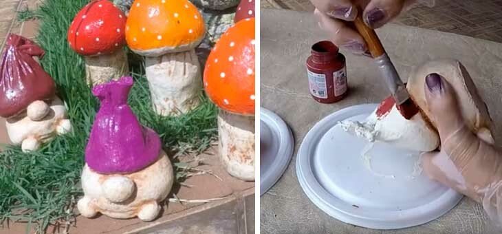 Всі новинки виробів для саду з цементу своїми руками — садовий декор та прикраси