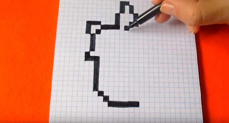 Як намалювати няшного єдинорога легко і просто Як намалювати няшного єдинорога легко і просто