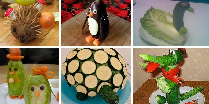 Вироби з овочів та фруктів своїми руками для дитячого саду і виставки Вироби з овочів та фруктів своїми руками для дитячого саду і виставки