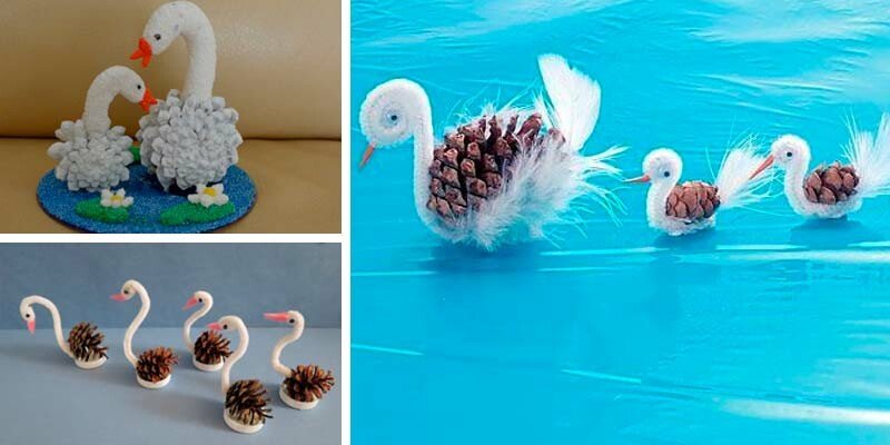 Осінні вироби з шишок своїми руками для школи та дитячого садка Осінні вироби з шишок своїми руками для школи та дитячого садка