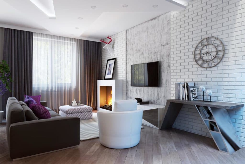 Ідеї дизайну інтерєру для маленької квартири (51 фото) Ідеї дизайну інтерєру для маленької квартири (51 фото)