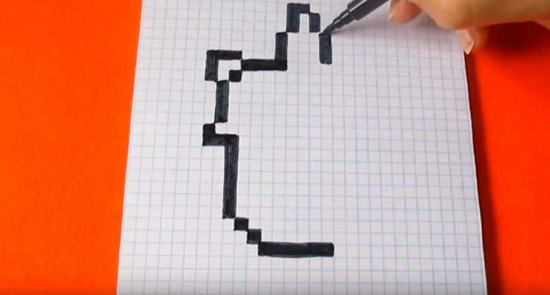 Як намалювати няшного єдинорога легко і просто Як намалювати няшного єдинорога легко і просто