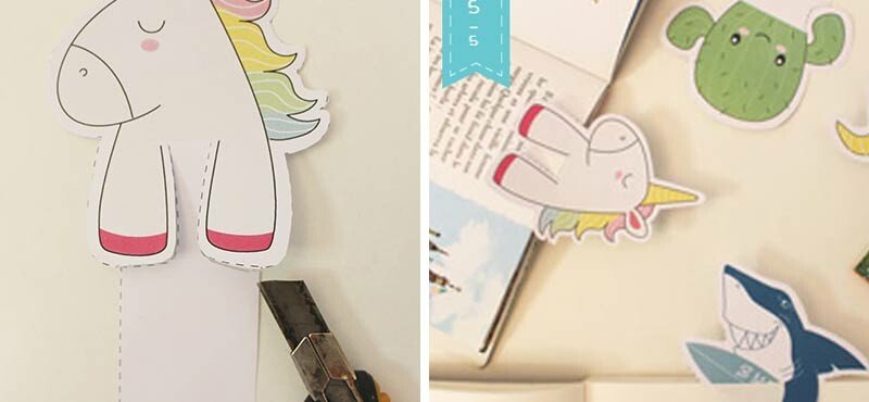 Закладка єдиноріг з паперу шаблони, роздруківки і схема орігамі Закладка єдиноріг з паперу шаблони, роздруківки і схема орігамі