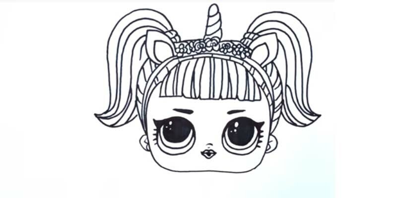 Як намалювати няшного єдинорога легко і просто Як намалювати няшного єдинорога легко і просто