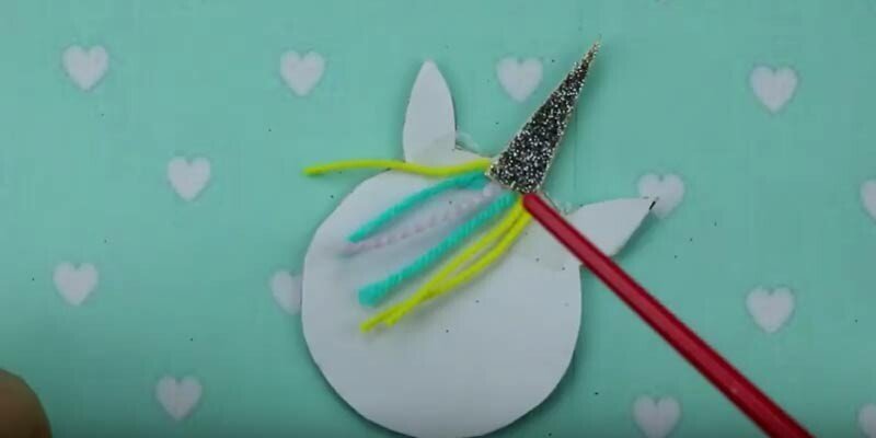 Закладка єдиноріг з паперу шаблони, роздруківки і схема орігамі Закладка єдиноріг з паперу шаблони, роздруківки і схема орігамі