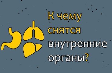 Що означає сон про внутрішні органи людини — 34 точних значень