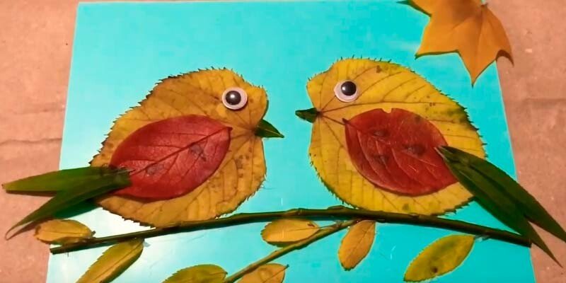 Вироби з природного матеріалу на тему осінь для дитячого садка і школи