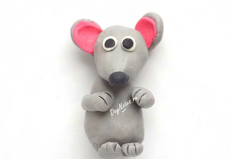 Мишка з пластиліну для дітей своїми руками Мишка з пластиліну для дітей своїми руками