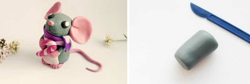 Мишка з пластиліну для дітей своїми руками Мишка з пластиліну для дітей своїми руками