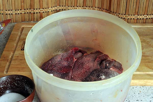 Вялене мясо по домашньому