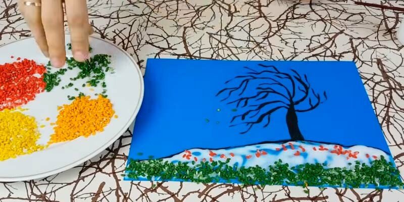 Вироби з природного матеріалу на тему осінь для дитячого садка і школи Вироби з природного матеріалу на тему осінь для дитячого садка і школи