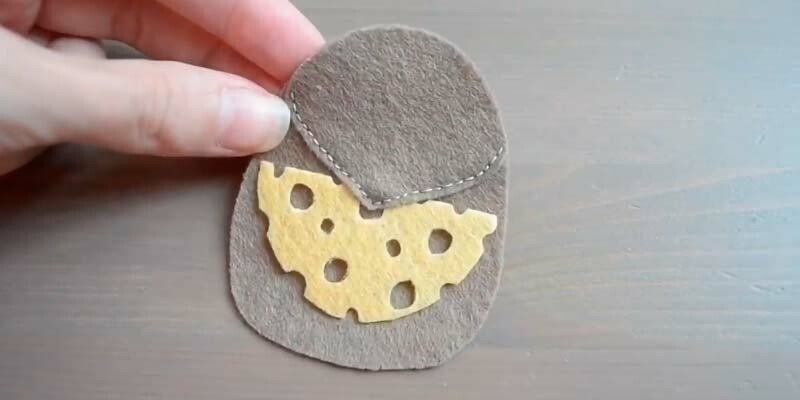 Мишка з фетру своїми руками з викрійками — символ 2020 року Мишка з фетру своїми руками з викрійками — символ 2020 року