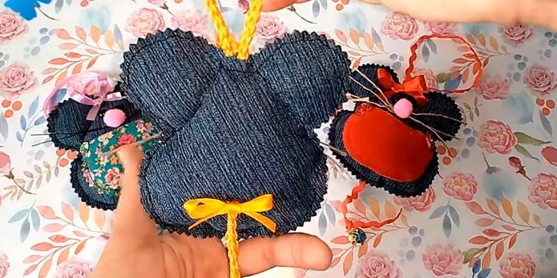 Мишка з фетру своїми руками з викрійками — символ 2020 року Мишка з фетру своїми руками з викрійками — символ 2020 року