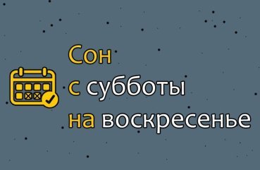 Що віщує і позначає сон, побачений з суботи на неділю?