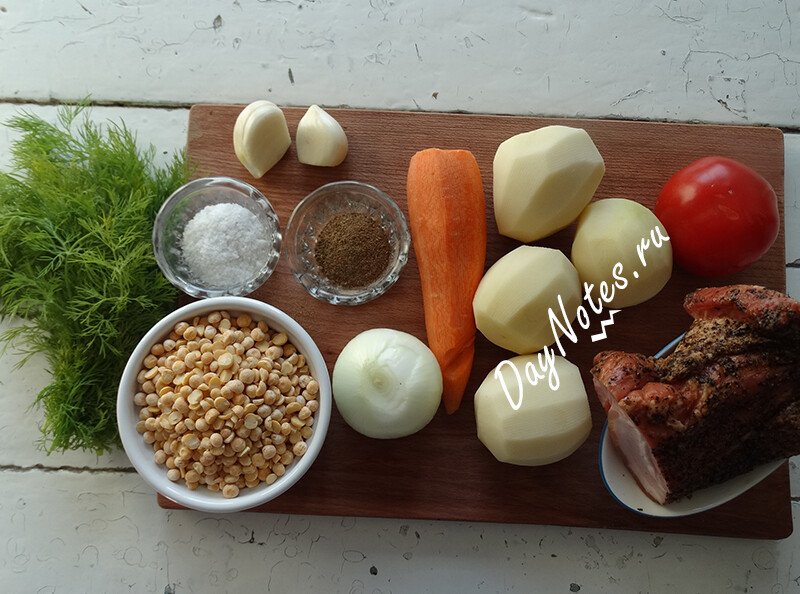 Гороховий суп з шинкою — фоторецепт дуже смачного супу Гороховий суп з шинкою — фоторецепт дуже смачного супу